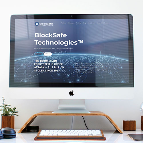 Blocksafe Technologies - Website Development