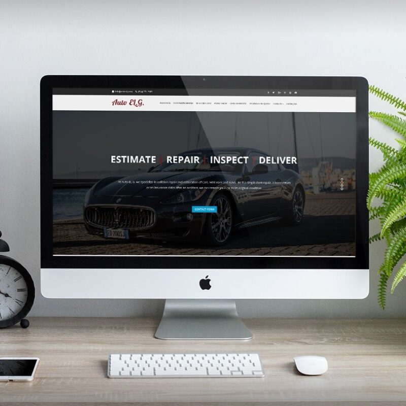 Auto ELG – Custom Website Design