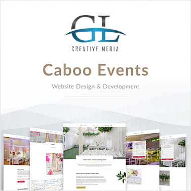 Caboo Events - Website Design & Development